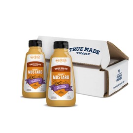 True Made Foods Low Sugar Honey Mustard, Keto Friendly (12oz, 2 Pack)