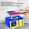 100w USB Charging Station with QC3.0 PD Fast Charging Interface