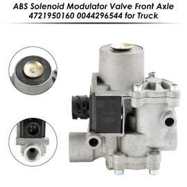 Areyourshop ABS Solenoid Modulator Valve Front Axle 4721950160 0044296544 for BENZ A0044296544 0044296544 81524526038 5010143058, for RENAULT 0044296544, 5010143058