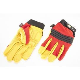 Quality Real Leather Mechanics Gloves/Anti-Vibration Gloves/Anti Impact Gloves./Gel Padded Gloves.