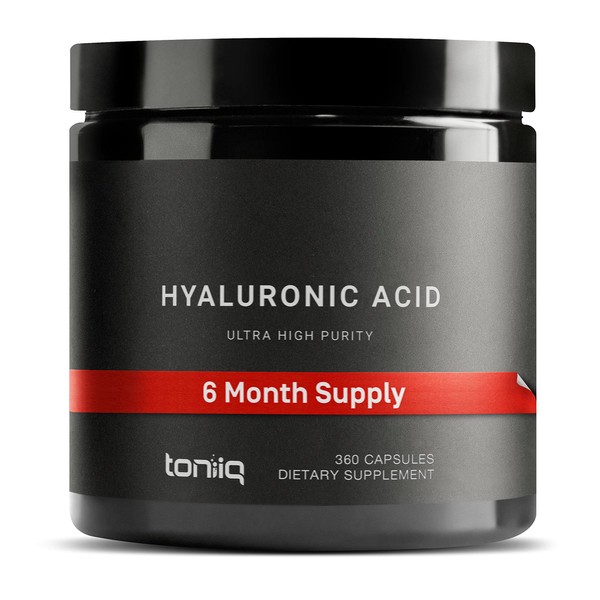 Toniiq Hyaluronic Acid Supplements – Lab Tested 95% Ultra High