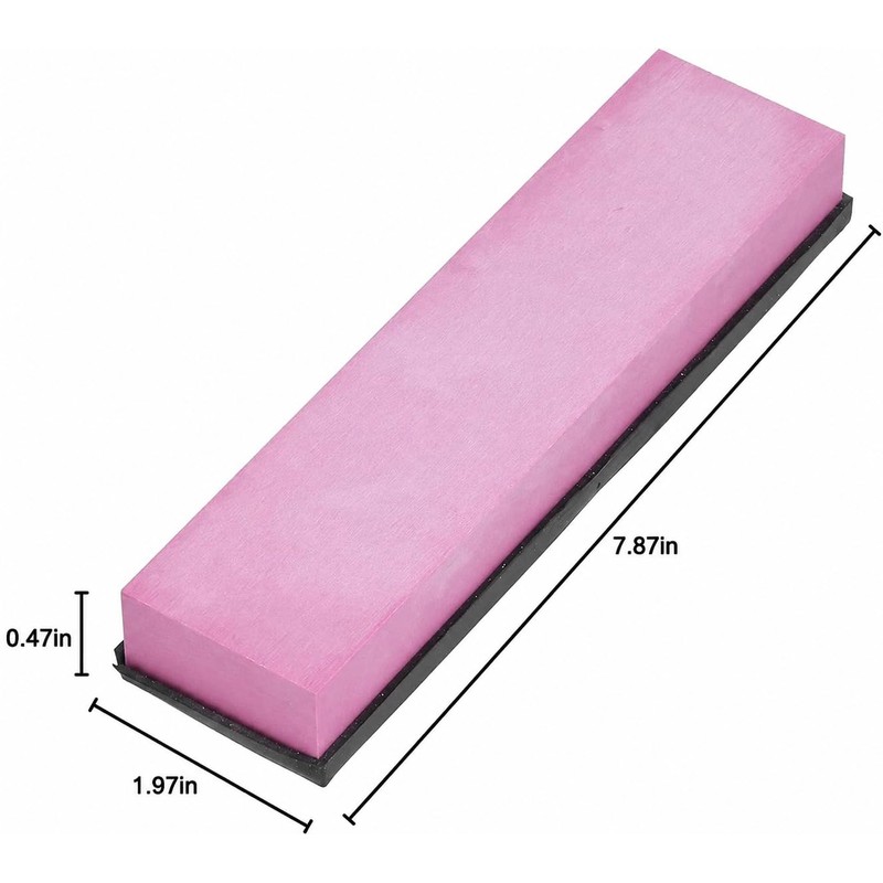 Ruby Sharpening Stone 3000 Grit Fine Whetstone, Water Sharpening Stone