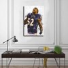 Ray Lewis Poster Canvas Poster Bedroom Decor Sports Landscape Office