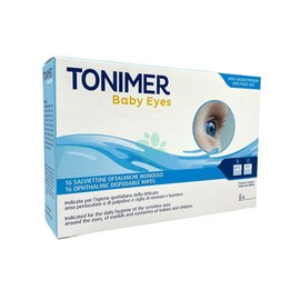 Tonimer Baby Eyes Salviettine Oftalmiche Monouso, 16 Pezzi