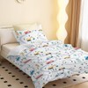 MUSOLEI Children's Car Duvet Cover 90 Single Bed 135 x