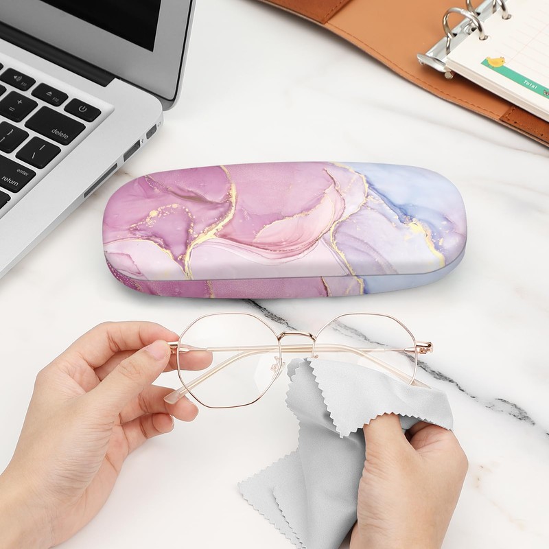 Fintie Hard Case Glasses Case, Portable Hard Glasses Case with