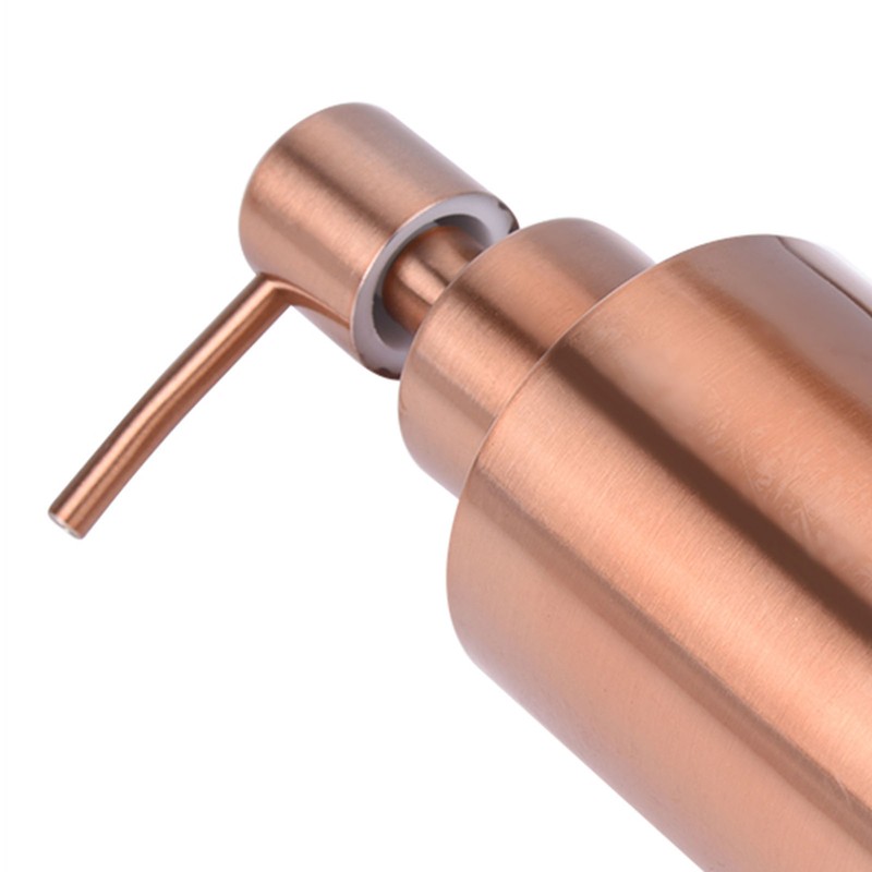 Stainless Steel Kitchen Bathroom Countertop Hand Pump Liquid Soap Dispenser