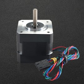 FYSETC Prusa i3 MK3 MK3S+ Y-Axis Step Motor NEMA17 42-40 Motor 2 Phase 1.8° Shaft 20mm with 500mm/19.6inch Integrated Connecting Wire for Prus i3 MK2 MK52 MK3S Y Axis 3D Printer Parts or CNC Machine