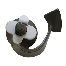 4YourHome Replacement Mixing Paddle & Seal for Tefal FZ700 Series Actifry, Black & Grey