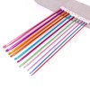 Crochet Hooks Set,11 Size of Aluminum Tunisian Afghan Knitting Needle