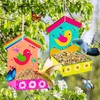 Zeuwets Children's Wooden Craft Kits Arts and Crafts