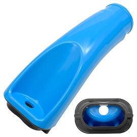 ZKTOOL Walnut Sandblasting Adapter, Engine Intake Manifold Valve Cleaning Adapter, Compatible with EA888 (Round), Engine Carbon Deposit Cleaning