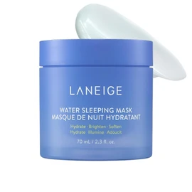 Laneige Water Sleeping Mask 2.4 fl oz (70 ml) Pack Night Mask Moisture Cream Moisturizing Korean Skin Care