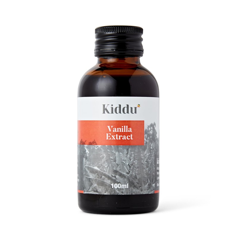 Kiddu - 100ml Pure Vanilla Extract for Home Baking, Made