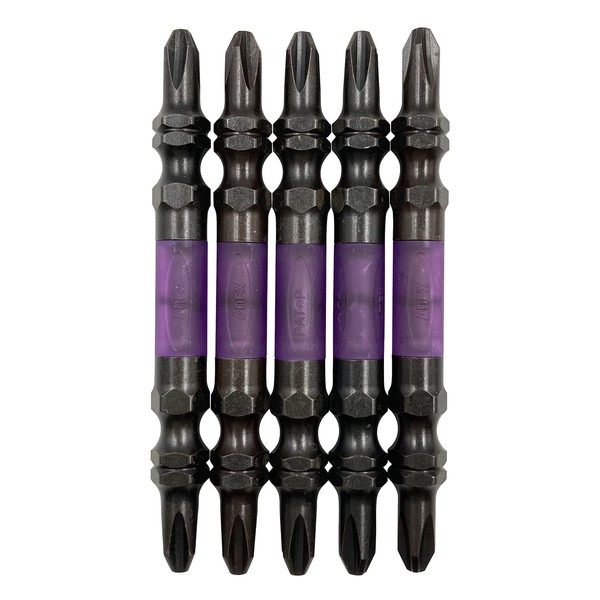 ANEX ABRS5-2065 Black Ryu Toughness Bit, Double-Ended, Slim +2 x