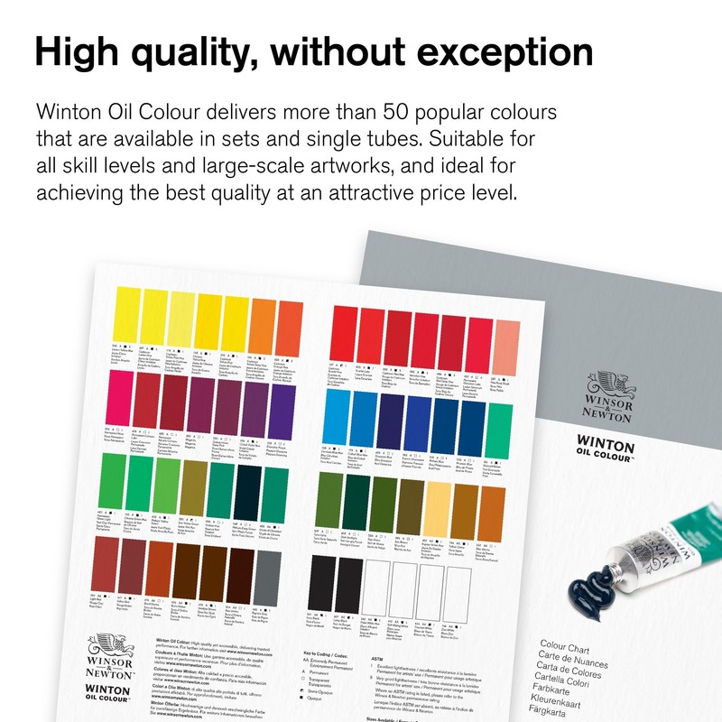 Winsor & Newton Winton Oil Color Paint Set, 20 x