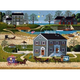 Buffalo Games - Charles Wysocki - The Whippersnappers of Cape Cod - 1000 Piece Jigsaw Puzzle for Adults Challenging Puzzle Perfect for Game Nights