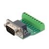 Heyiarbeit DB9 Breakout Board Connector 9 Pin 2 Row RS232/485