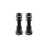 Set of 2 Bicycle Stem Bolts Nuts Kit, Locking Bracket