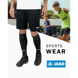 Jako Children's Manchester 2.0 Sports Shorts, black, 164