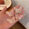 OWIEOW Radium Butterfly Hairpin Set of 5 Hair Clips Cute