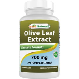 Best Naturals Olive Leaf Extract, 700 Mg, 90 Capsules