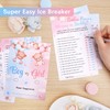6 Fun Baby Shower Bingo Games - 74Pcs Bear Newborn