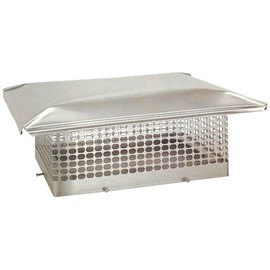 The Forever Cap CCSS1818 17 x 17-Inch Stainless Steel 5/8-Inch Spark Arrestor Mesh Chimney Cap