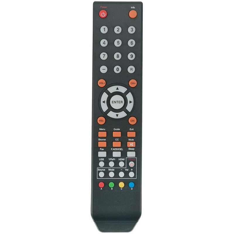 Unbranded SCEPTRE TV Remote 8142026670003C for X505BV-FSRC U505CVUM X322BV-SR X505BV-F