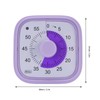 Generic Visual Countdown Timer, 60 Minute ABS Classroom Timer Portable
