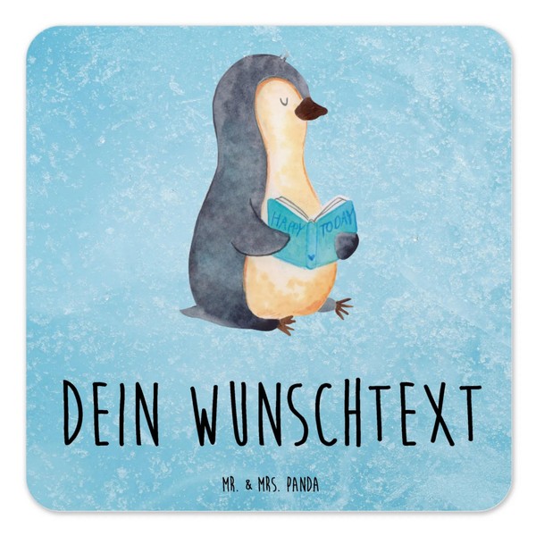 Mr. & Mrs. Panda 15er Set Personalisiertes Untersetzer Set Pinguin