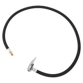 A ABSOPRO Tire Inflator Extension Tube Durable 31.50inch M8x0.8 15.5mm OD Air Pump Extend Hose Adapter Tire Valve Nylon Black 1 Pc