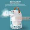 USB Desktop Portable Air Conditioner Fan Negative Ion Air Cooler
