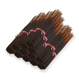 Natural Incense Sticks - 85-100 Stick Bulk Pack - Hand Dipped, 60 Minute Burn, 11 Inches Long (Vanilla)