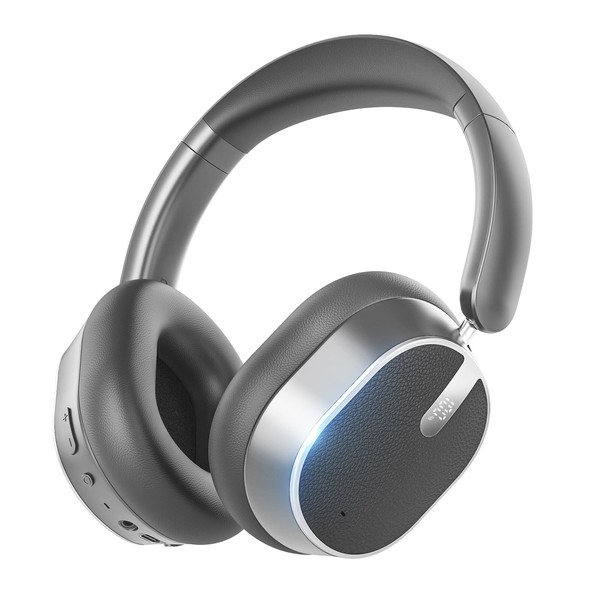 MMWOWARTS Hybrid Active Noise Cancelling Bluetooth Headphones, Over Ear Wireless