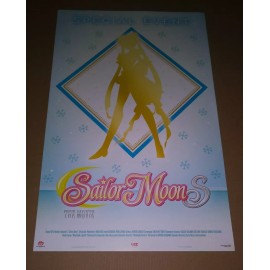 Sailor Moon Super S Special Theater Event 11 x 17 Original Double Sided Poster