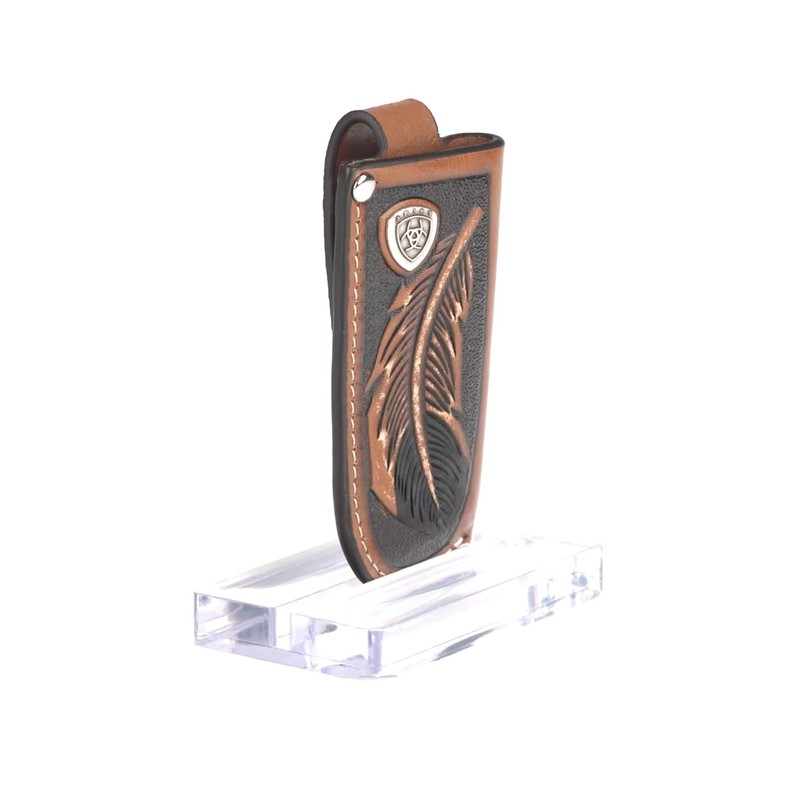 ARIAT Feather Knife Sheath Brown