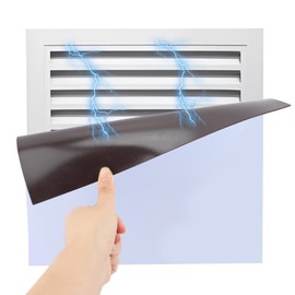 2 Pack Square Magnetic Vent Cover, 12" x 12" Magnetic Vent Cover Register Vent Cover for Wall, or Ceiling Air Vents and Registers Covers, Vent Blocker Air Fit Steel Vents