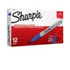Sharpie 30003 Fine Point Permanent Marker Blue Dozen