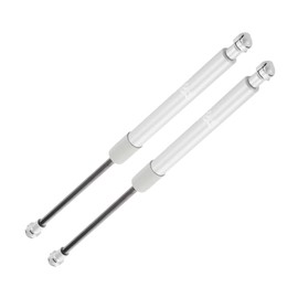 X AUTOHAUX 2Pcs 14 Inch 56 Lbs/ 250N Silver Tone Lift Supports Struts Shocks Gas Spring Universal for RV Car Truck Boat