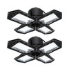 ELIVERN 100W LED Garage Lights,10000 Lumens Daylight LED Light,Deformable Garage