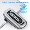 Uiosmuph U58 Wireless Mouse, 2.4G USB Laptop Mice Quiet Wireless