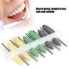 Dental Silicone Rubber Polisher Grinding Head Stainless Steel Shank Dental