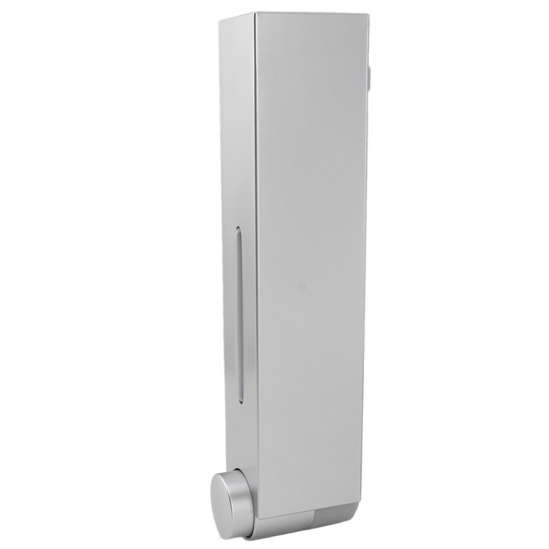 Manual Press Wall Mount Soap Dispenser Refillable Space Saving Shower