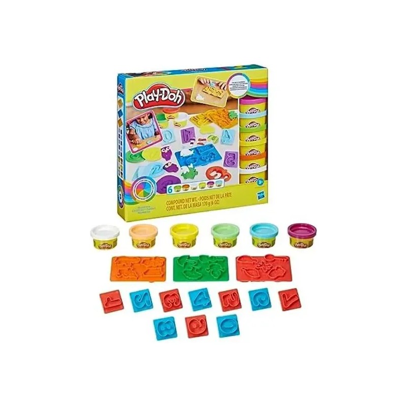 Fundamentos Hasbro Play-doh: 10 Números Más Herramientas De