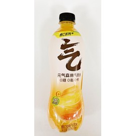 Sparkling Water(Vitamin C Orange Flavor),Sugar-Free Citrus Flavored Beverage, Zero Calories, Zero Fat, 480ml,6-Pack