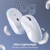 AJAZZ NJ08 Wireless Gaming Mouse 70g Lightweight, 12800 DPI, RGB