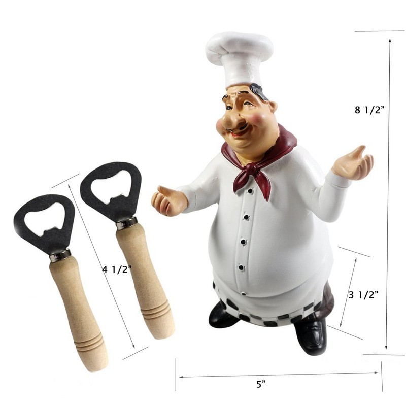 Fat Chef figurine, Decorative Collectible Figurines