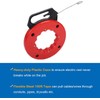 Fish Tape Wire Puller, 50 ft (30m) Steel Cable Pulling