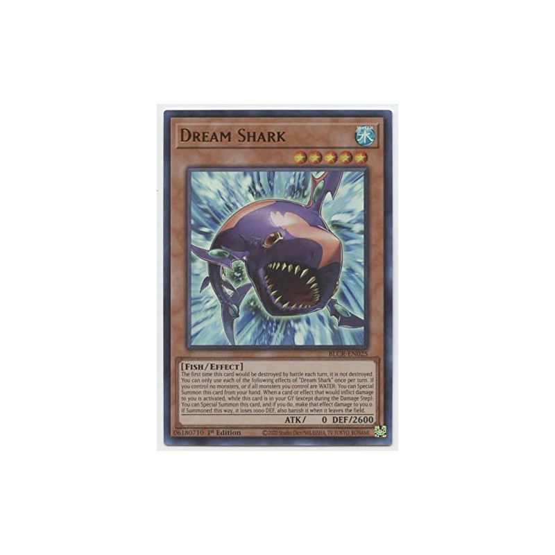 Dream Shark - BLCR-EN025 - Ultra Rare - 1st Edition